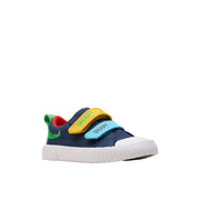 Clarks Roald Dahl Foxing Ace T Canvas-Navy Canvas G