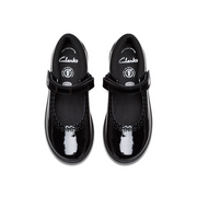 Clarks Etch Pure K Shoe-Black Patent F