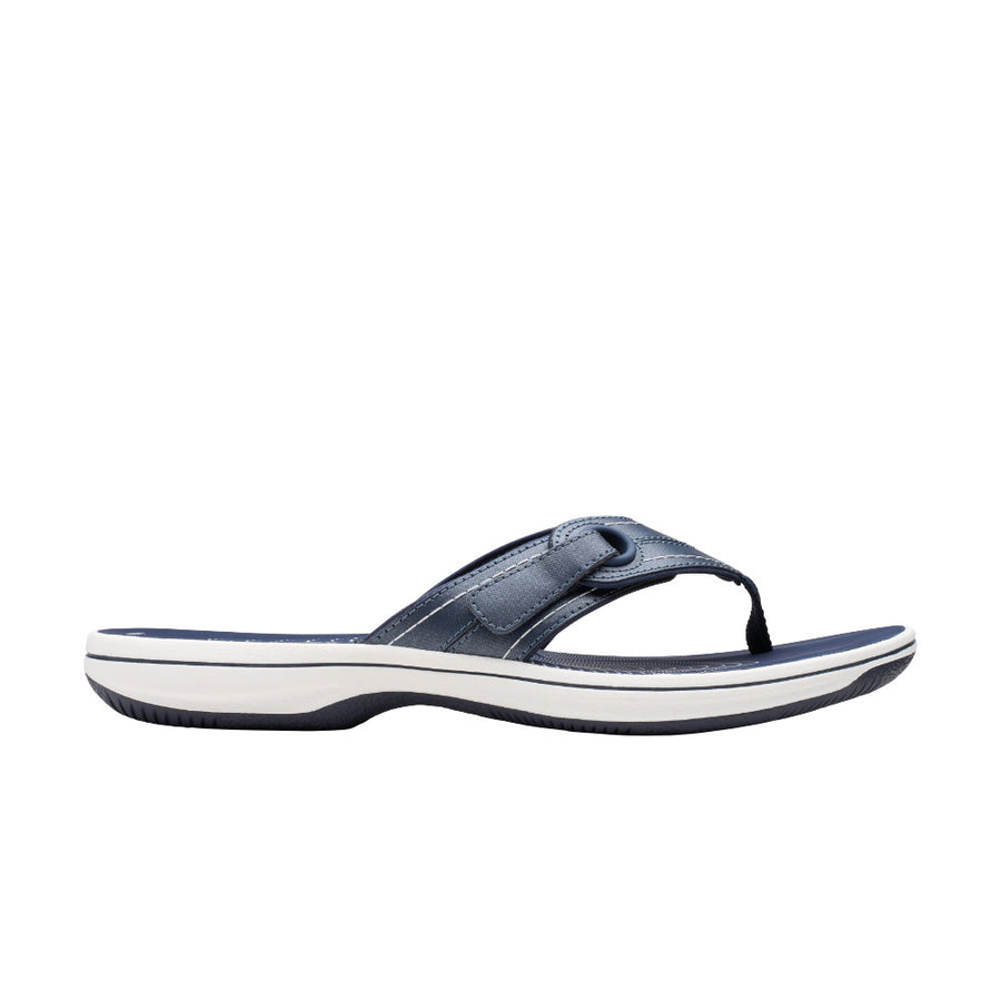 Clarks Brinkley Reyna Sandal-Navy D