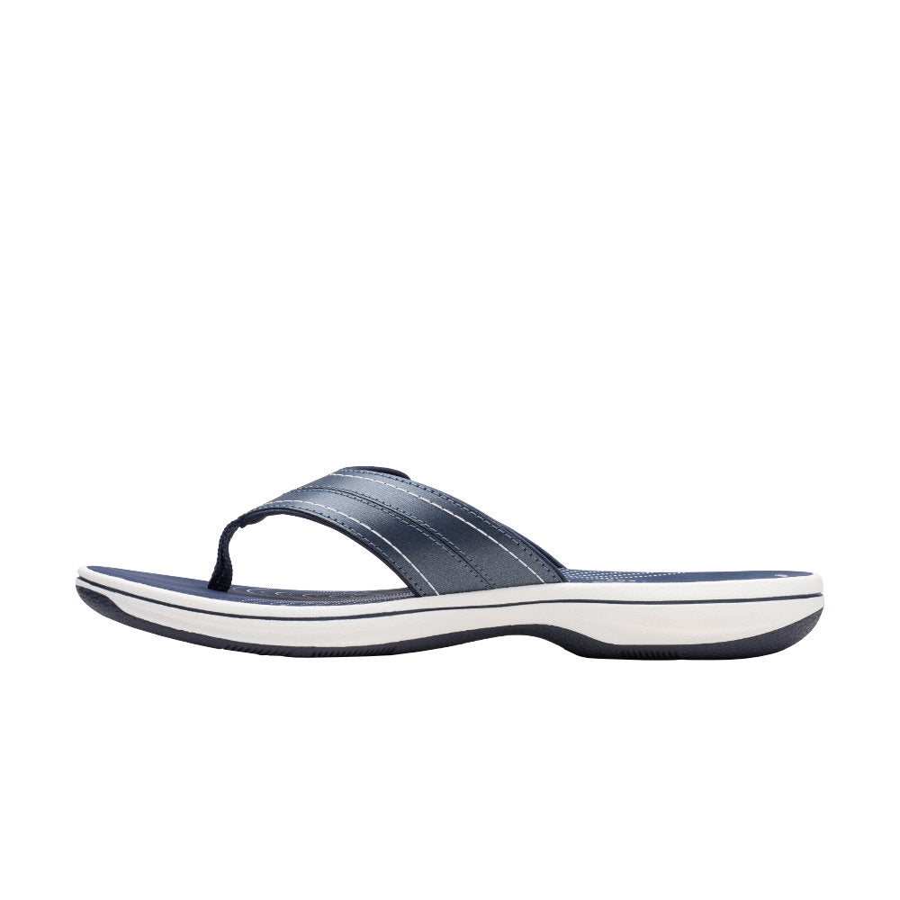 Clarks Brinkley Reyna Sandal-Navy D
