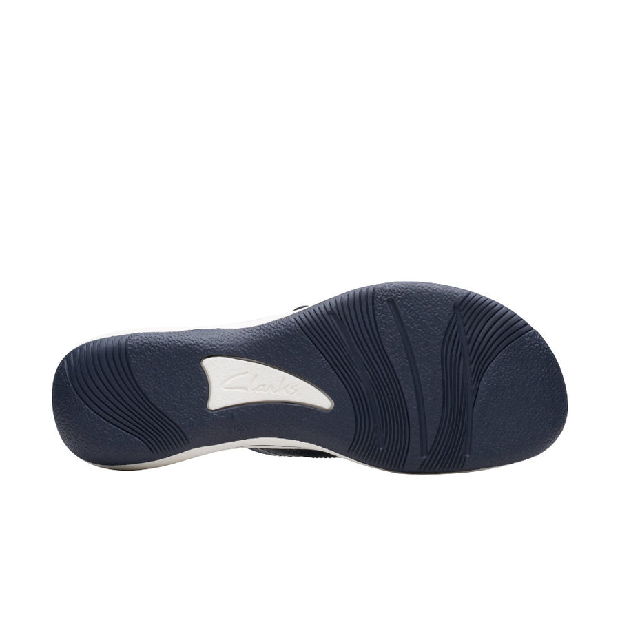 Clarks Brinkley Reyna Sandal-Navy D