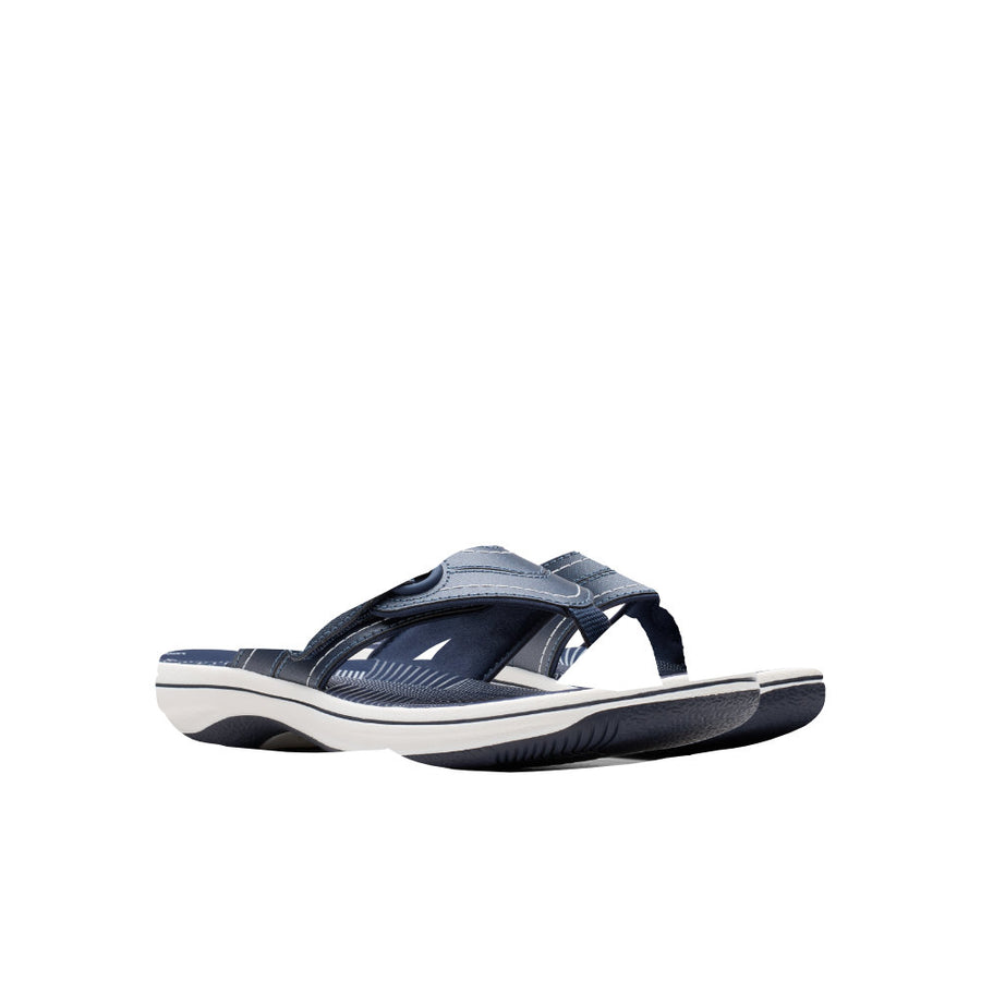 Clarks Brinkley Reyna Sandal-Navy D