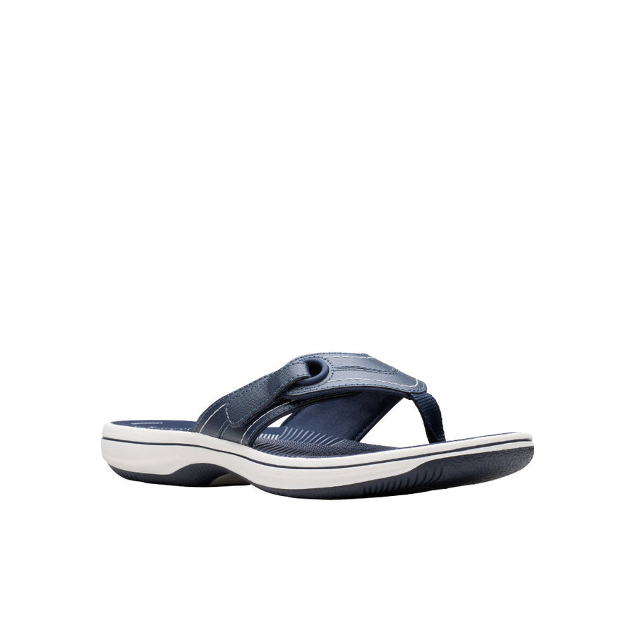 Clarks Brinkley Reyna Sandal-Navy D