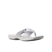 Clarks Brinkley Reyna Sandal-Silver D