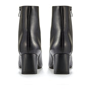 Clarks Fernie Zip Ankle Boot-Black Leather D