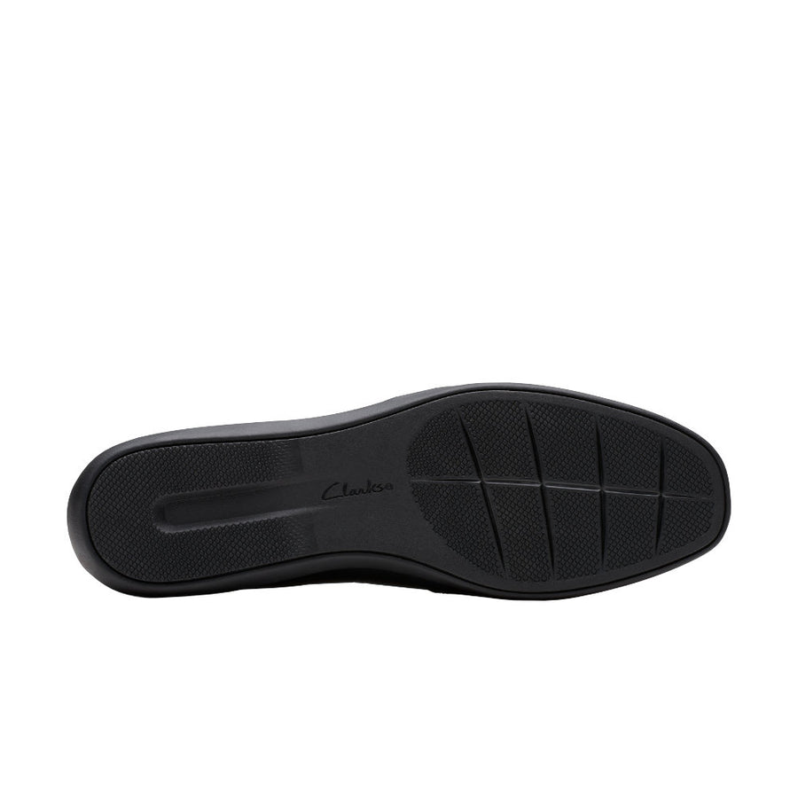 Clarks Lynell Edge Ladies Shoe-Pewter D