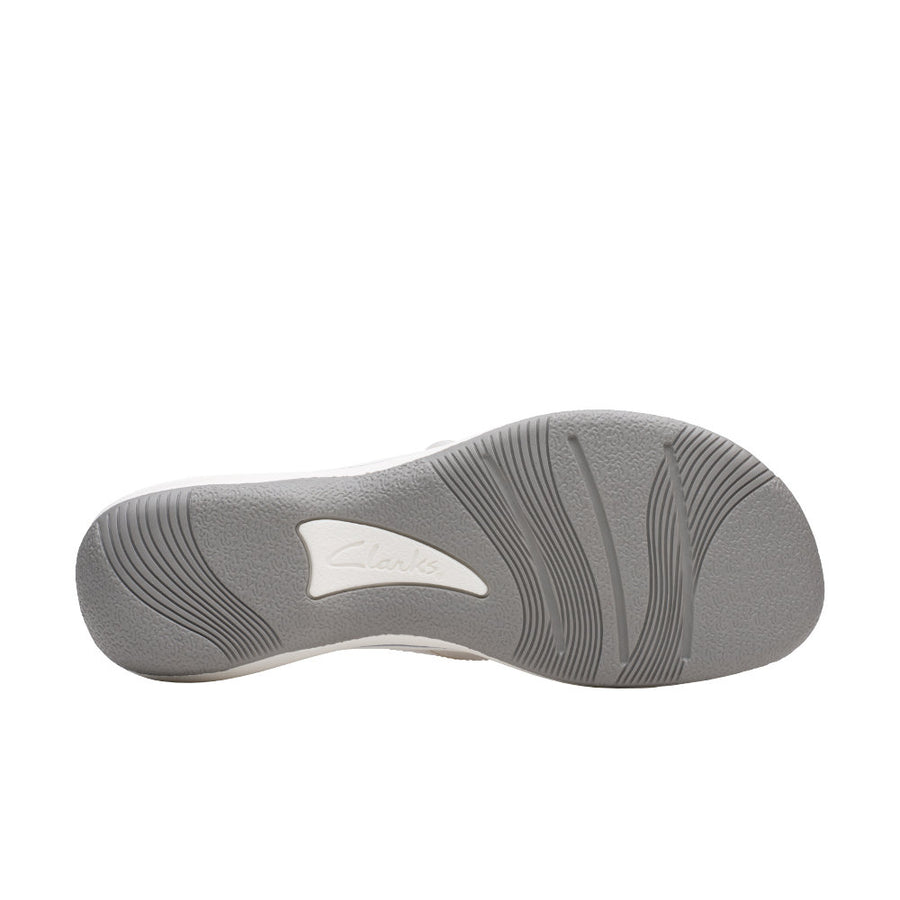Clarks Brinkley Reyna Sandal-White D
