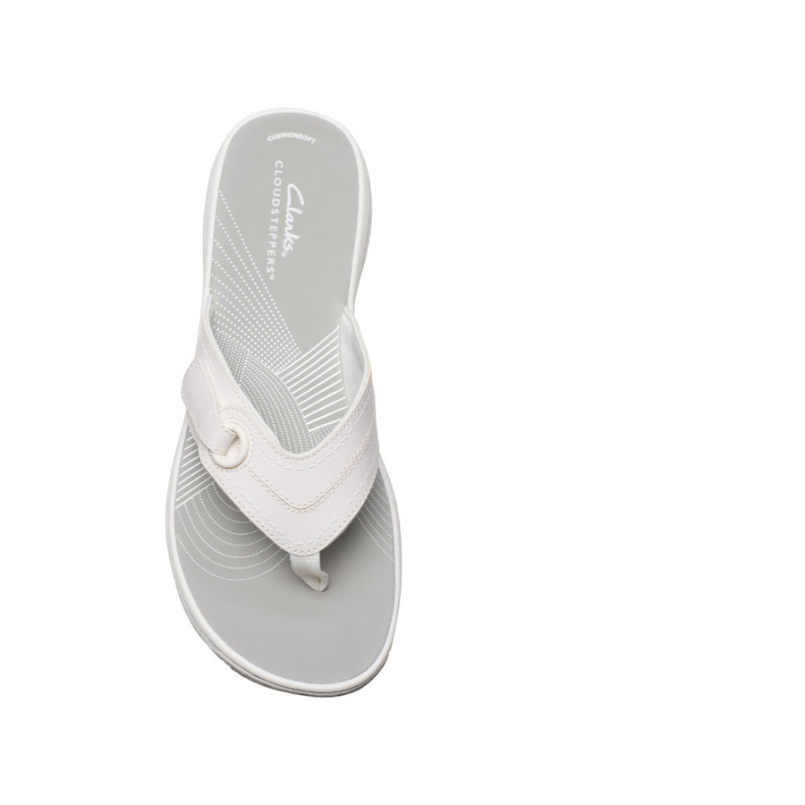 Clarks Brinkley Reyna Sandal-White D