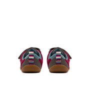 Clarks Roamer Pop T Boys Shoe-Grey G