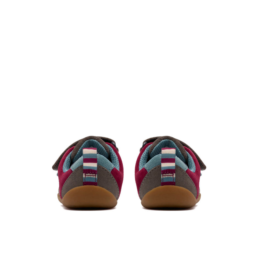 Clarks Roamer Pop T Boys Shoe-Grey G