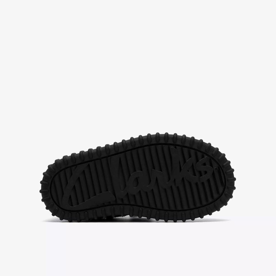 Clarks Cove Bow T Girls Shoe-Black Patent G