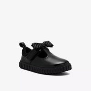 Clarks Cove Bow T Girls Shoe-Black Patent G