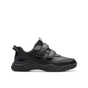 Clarks Feathershine K Shoe-Black F