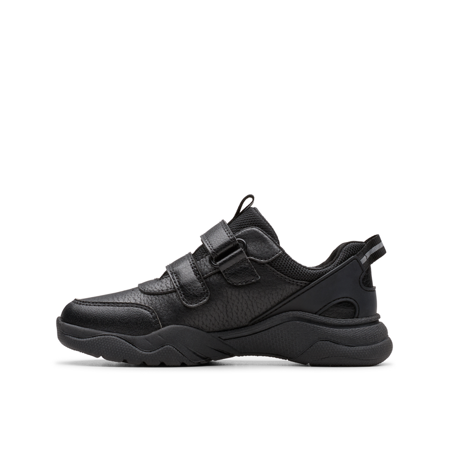 Clarks Feathershine K Shoe-Black F