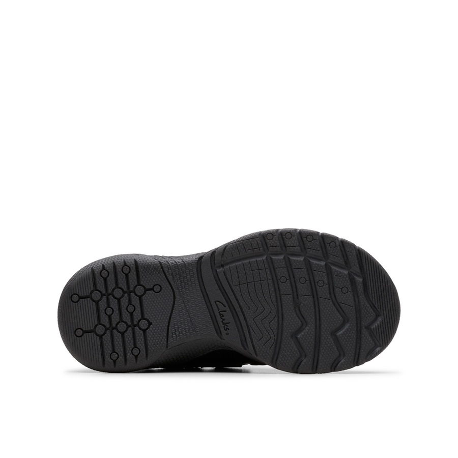 Clarks Feathershine K Shoe-Black F