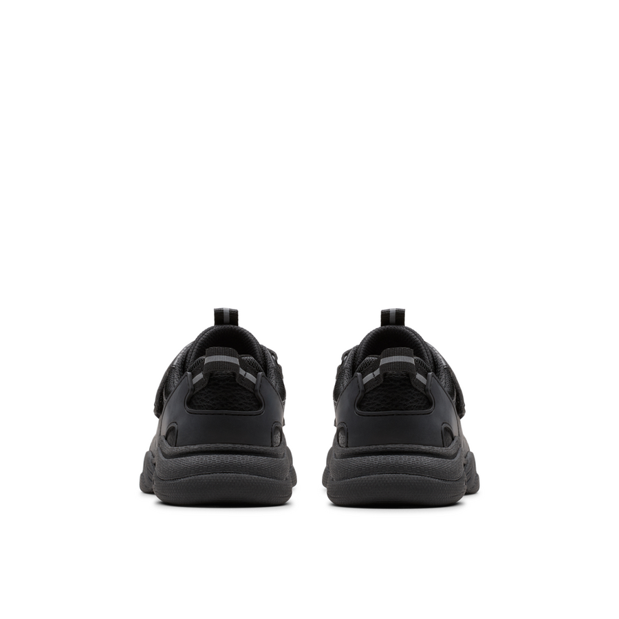 Clarks Feathershine K Shoe-Black F