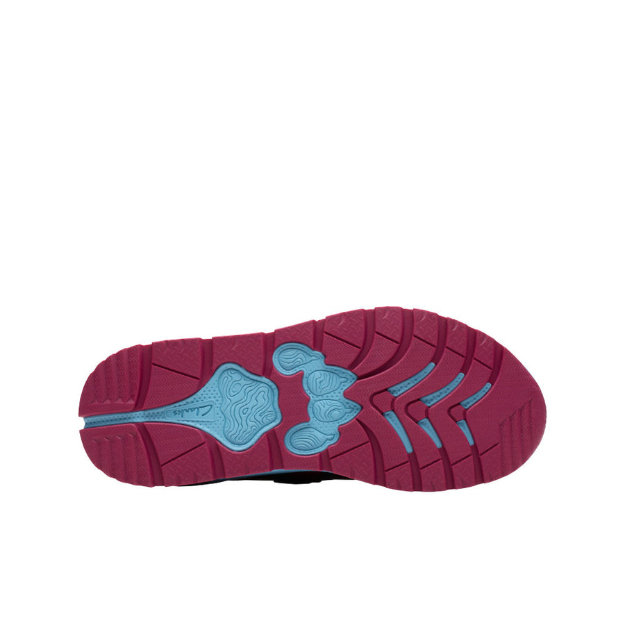 Clarks Selva Lane K Trainer-Navy Combi G