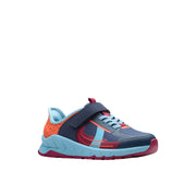 Clarks Selva Lane K Trainer-Navy Combi G