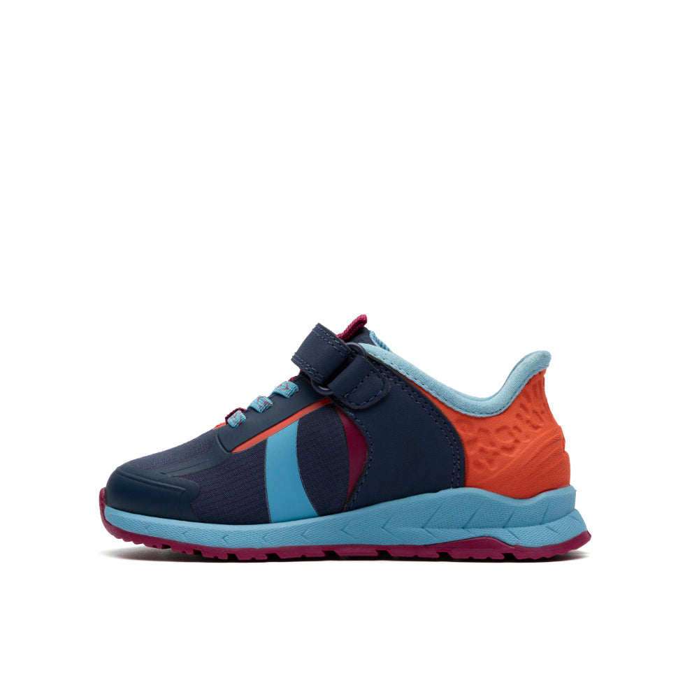 Clarks Selva Lane T Trainer-Navy Combi G
