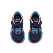 Clarks Selva Lane T Trainer-Navy Combi G