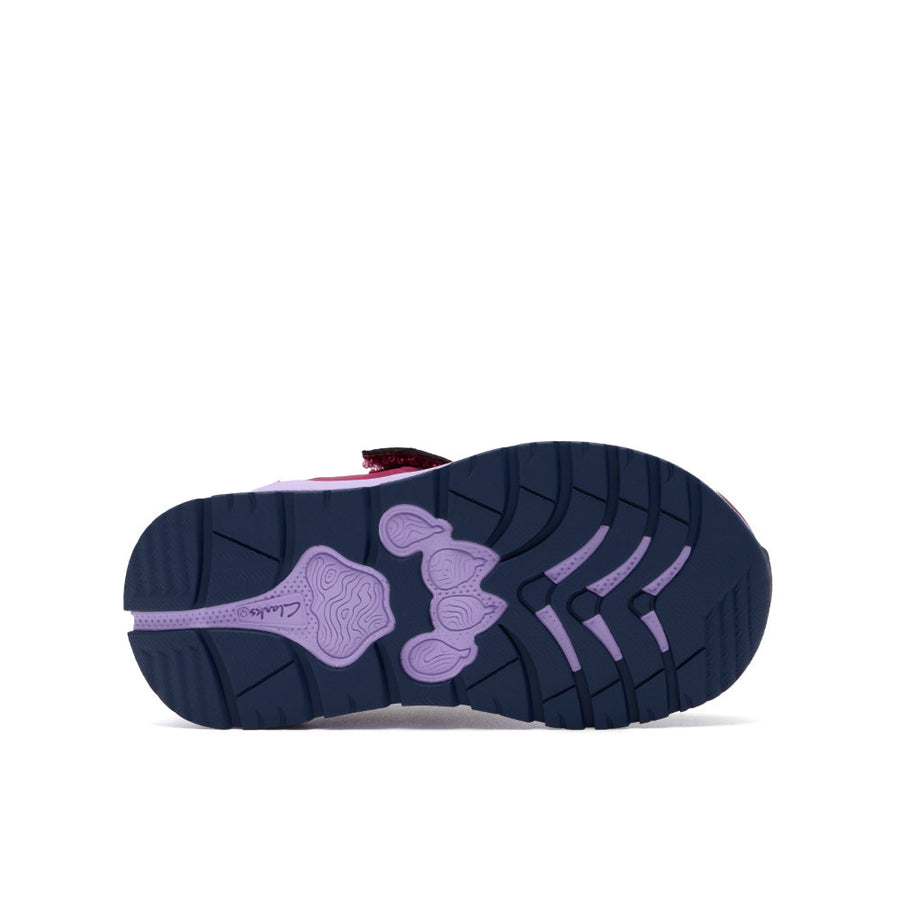 Clarks Selva Lane T Trainer-Berry F
