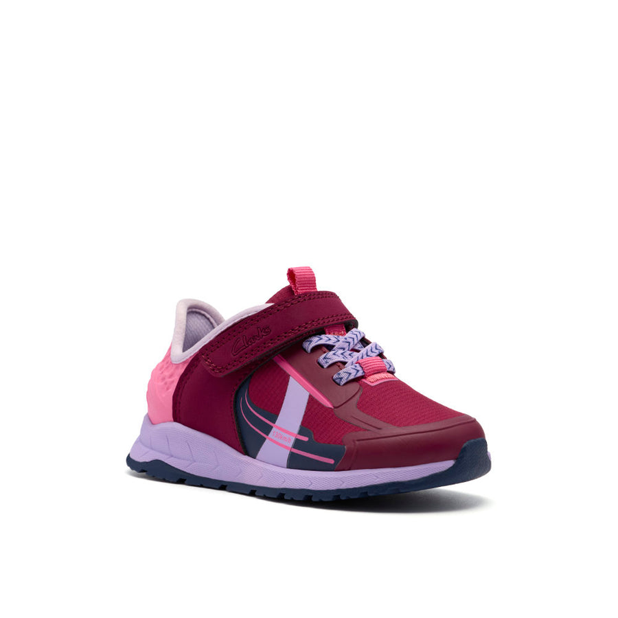 Clarks Selva Lane T Trainer-Berry F