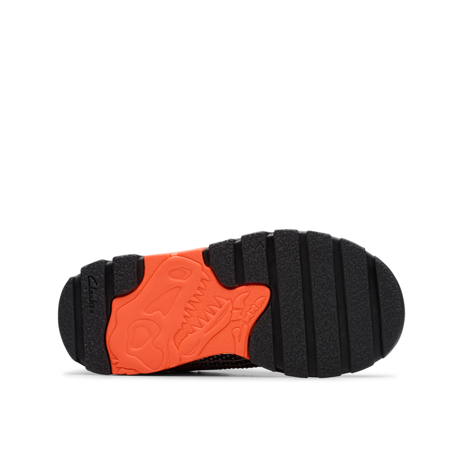Clarks Steggy2 Fly K Trainer-Black Combi G