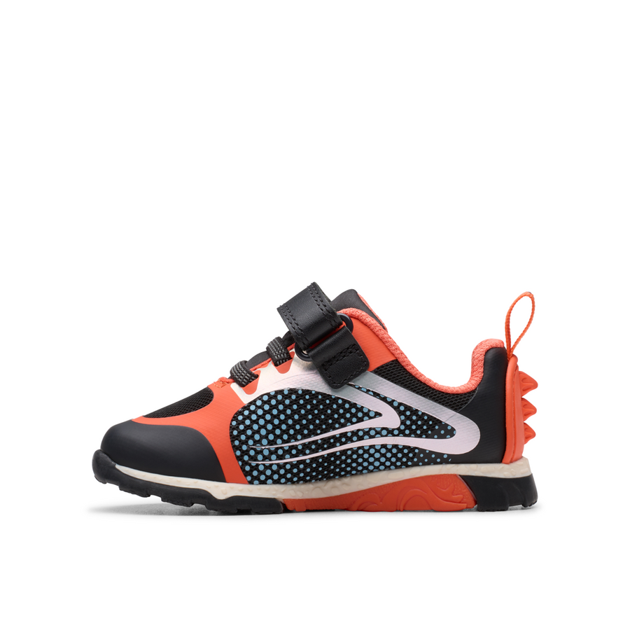 Clarks Steggy2 Fly T Trainer-Black Combi F