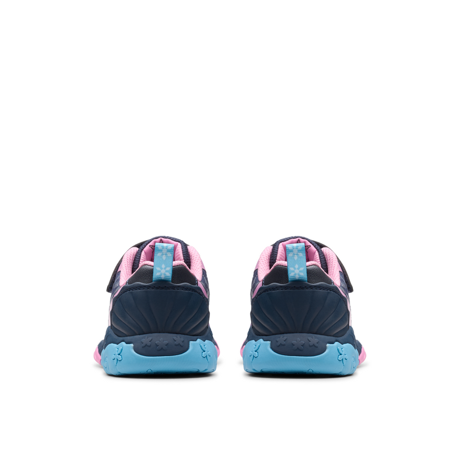 Clarks Tidal Trail K Trainer-Navy G