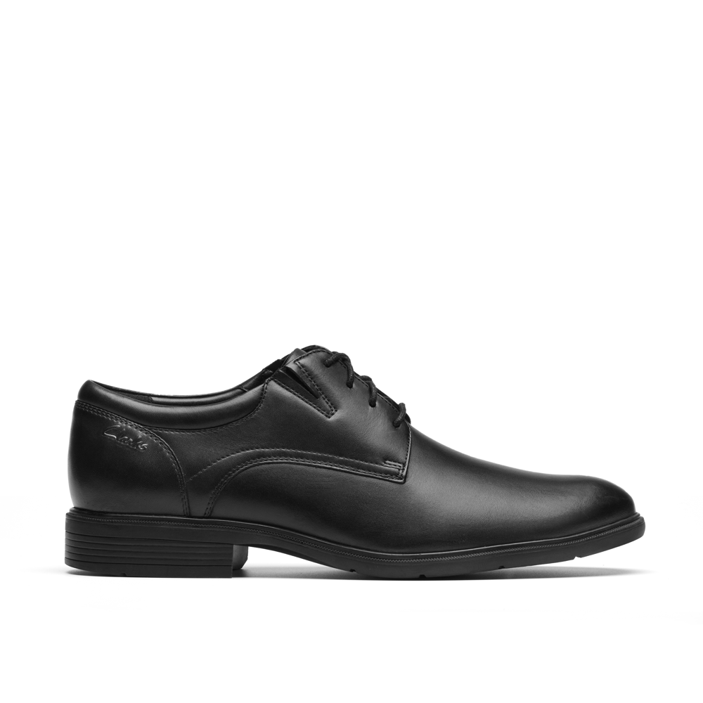 Clarks Steadwell Lace Shoe-Black H