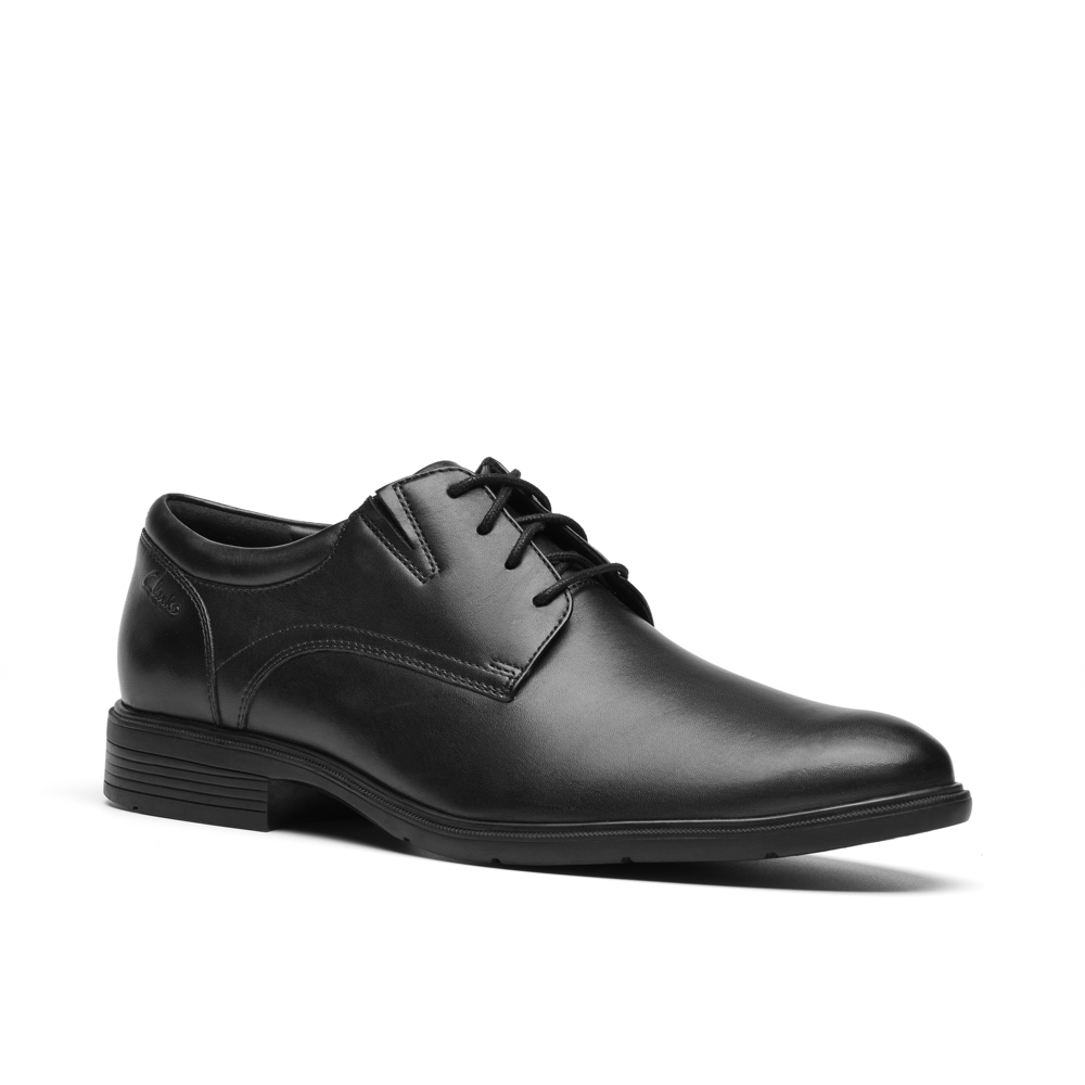 Clarks Steadwell Lace Shoe-Black H