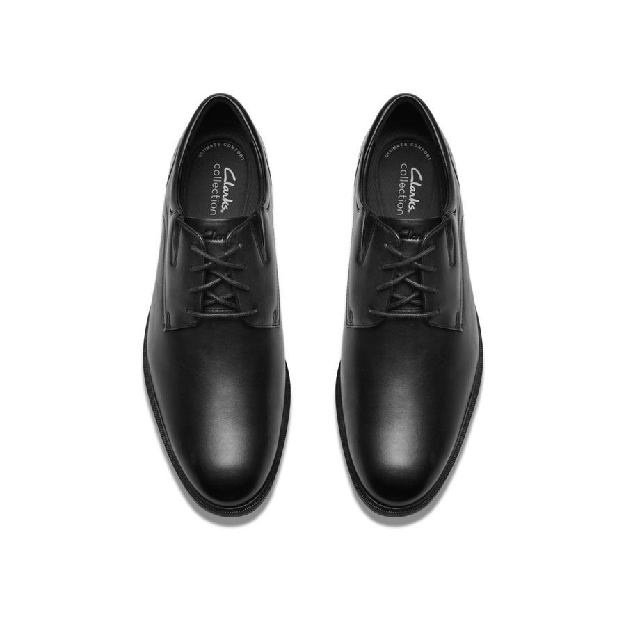Clarks Steadwell Lace Shoe-Black H