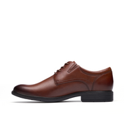 Clarks Steadwell Lace Shoe-Dark Tan G