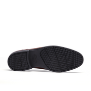 Clarks Steadwell Lace Shoe-Dark Tan G