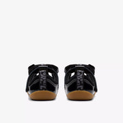 Clarks Roamer Trim T Shoe-Black Patent F
