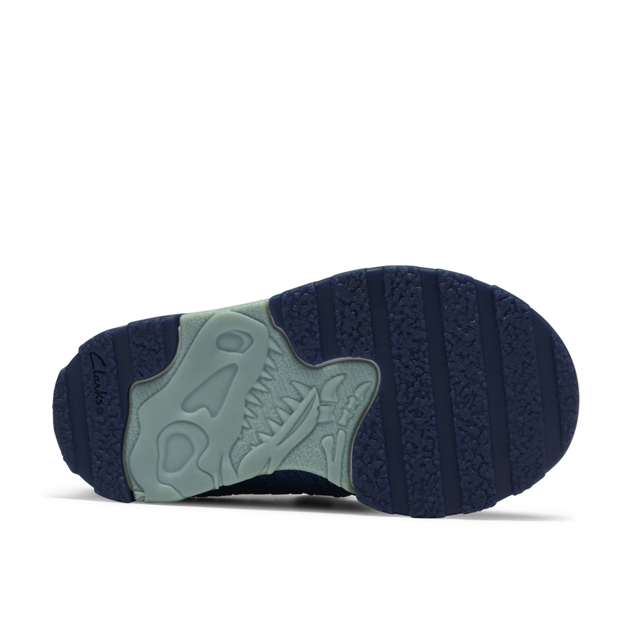 Clarks Steggy2flux Trainer-Navy/Blue F