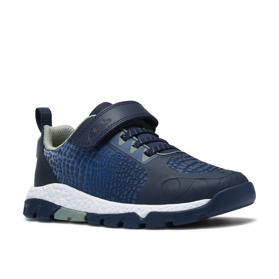Clarks Steggy2flux Trainer-Navy/Blue G