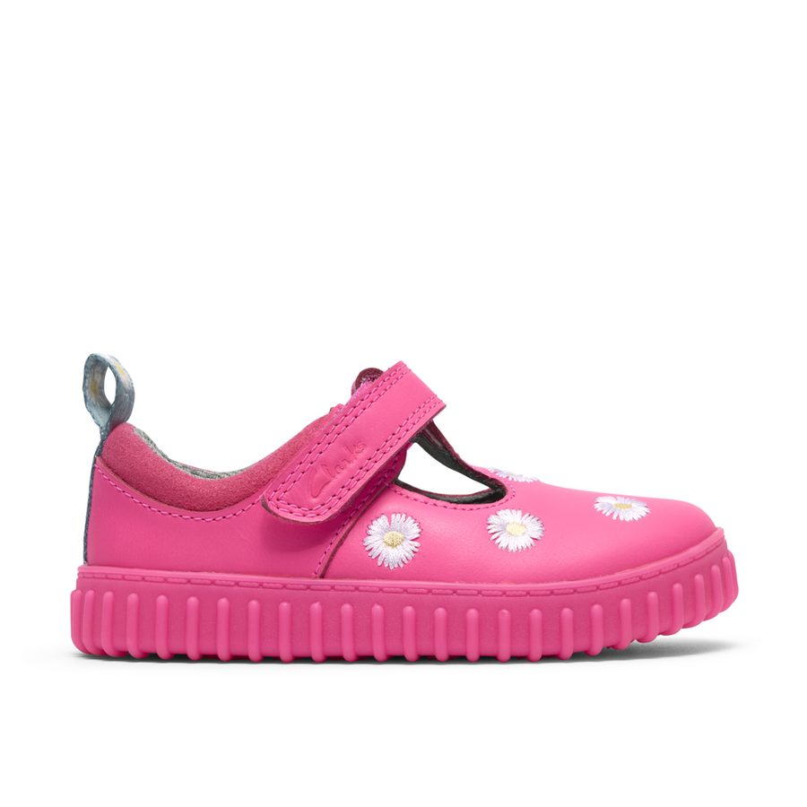 Clarks Cove Spring T Shoe-Pink F