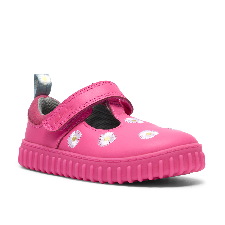 Clarks Cove Spring T Shoe-Pink F