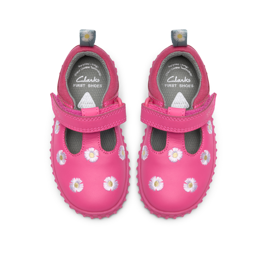Clarks Cove Spring T Shoe-Pink F