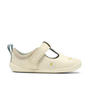 Clarks Roamer Flora T Shoe-Cotton Combi G