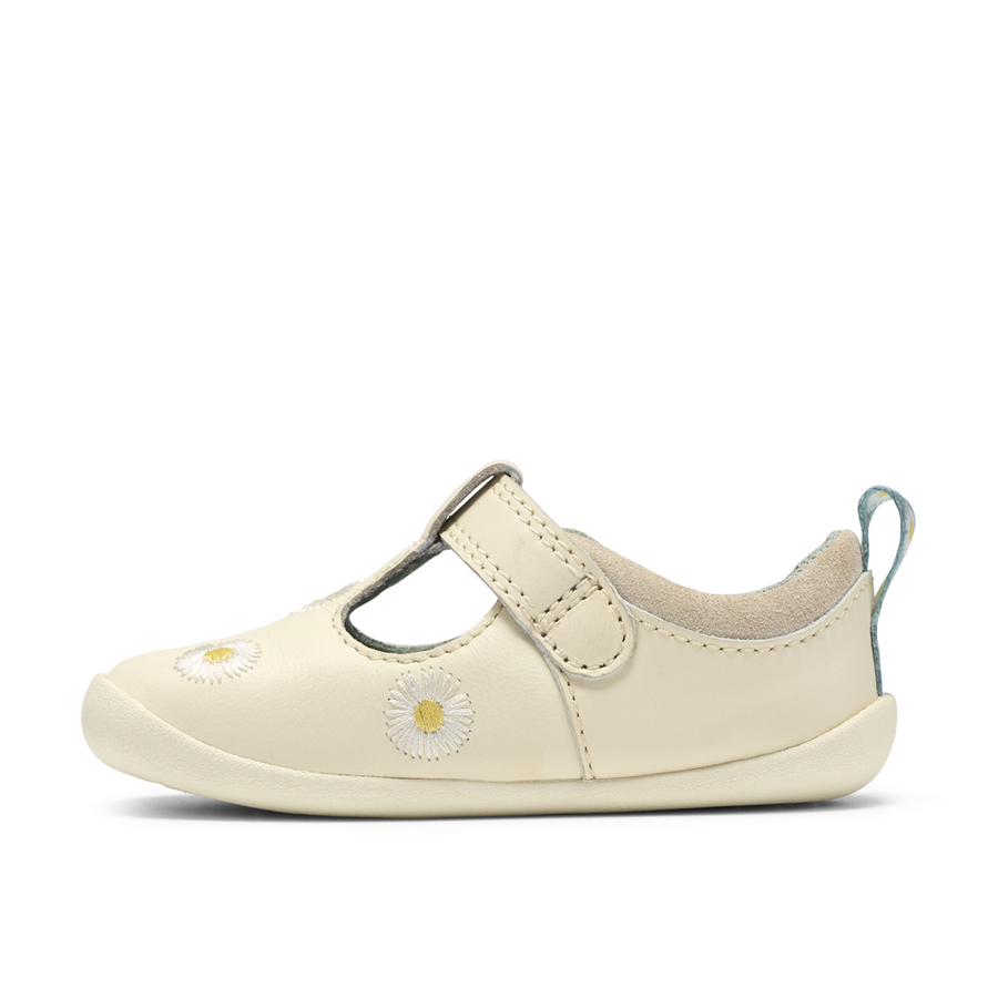 Clarks Roamer Flora T Shoe-Cotton Combi F