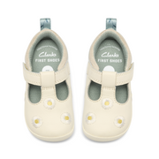 Clarks Roamer Flora T Shoe-Cotton Combi G