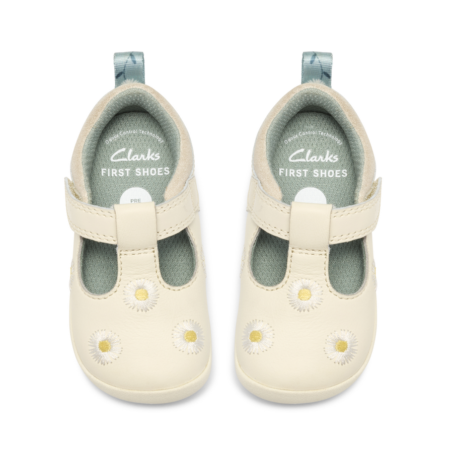 Clarks Roamer Flora T Shoe-Cotton Combi F