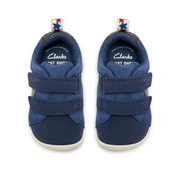 Clarks Roamer City T Shoe-Blue G