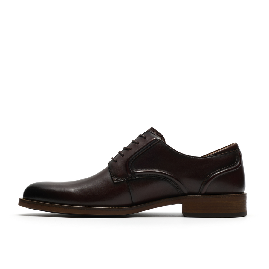 Clarks Craftremi Lace Shoe-Dark Brown G