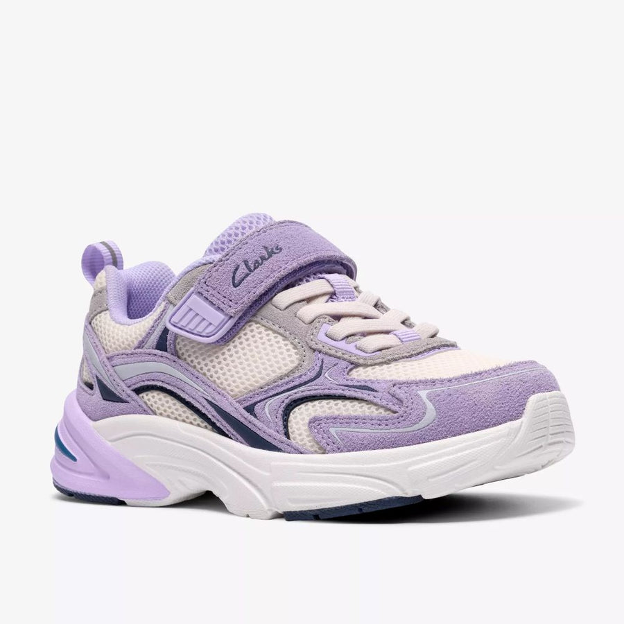 Clarks Crafton Vibe Trainer-LILAC G