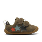 Clarks Roamer City T Shoe-Khaki G