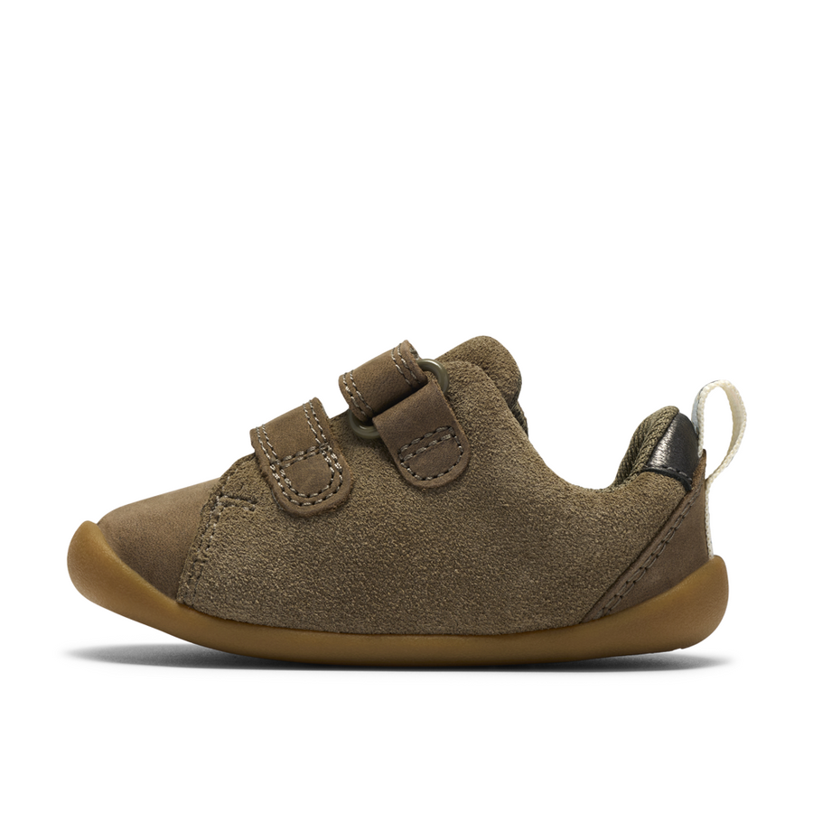 Clarks Roamer City T Shoe-Khaki G