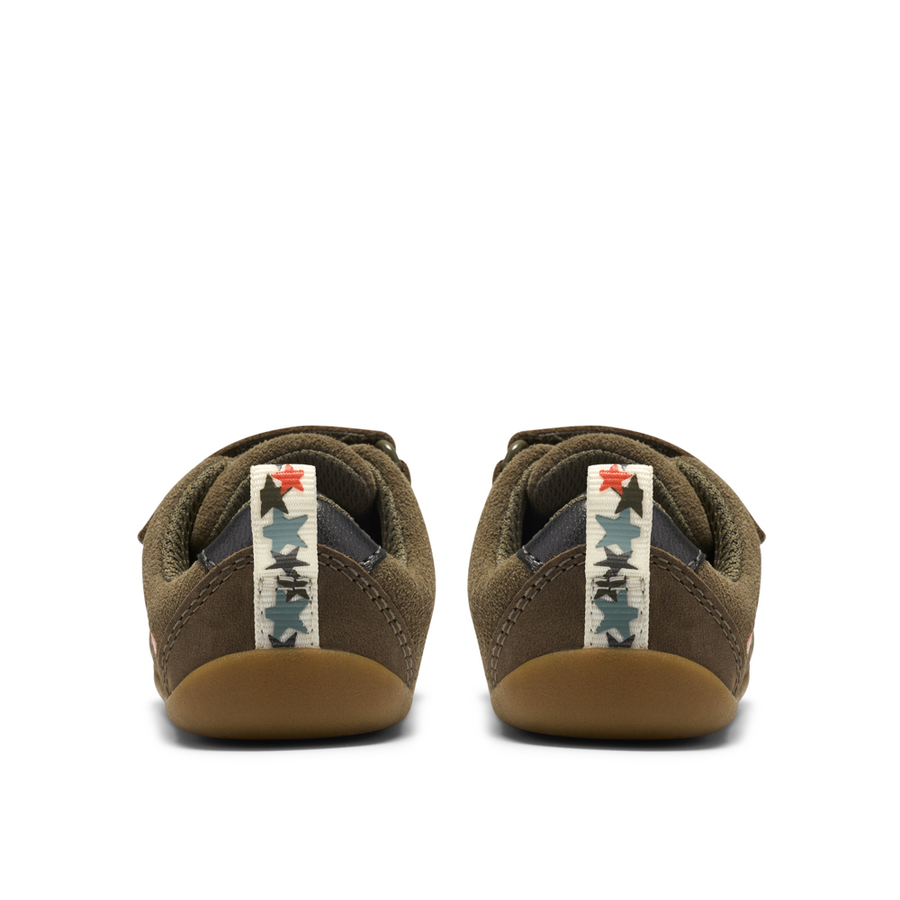 Clarks Roamer City T Shoe-Khaki G